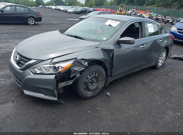 1N4AL3APXJC144976 2018 NISSAN ALTIMA Gray წინა მარცხენა ხედი სამი მეოთხედიდან