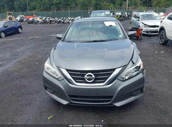 1N4AL3APXJC144976 2018 NISSAN ALTIMA Gray ხელსაწყოთა პანელის ხედი