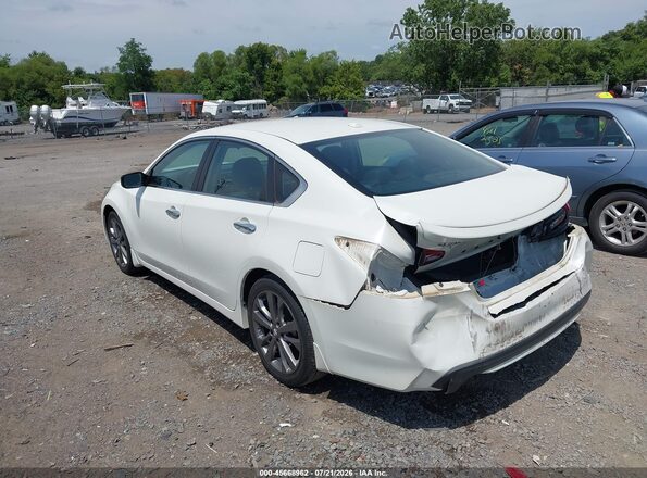 1N4AL3APXJC148011 2018 NISSAN ALTIMA Белый Задняя левая четверть