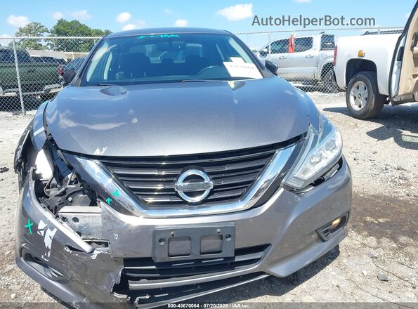 1N4AL3APXJC152186 2018 NISSAN ALTIMA Gray Front view