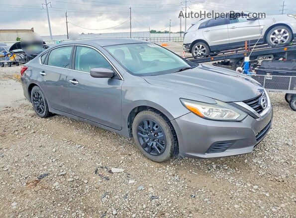 1N4AL3APXJC153516 2018 NISSAN ALTIMA Серый Передняя правая четверть