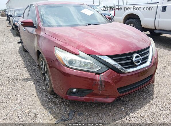 1N4AL3APXJC176049 2018 NISSAN ALTIMA Red წინა ხედი