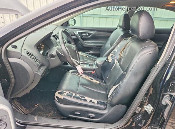 1N4AL3APXJC193871 2018 NISSAN ALTIMA Black Widok wnętrza z przodu