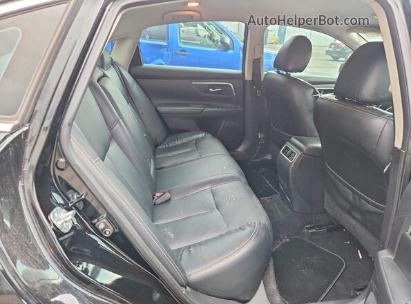 1N4AL3APXJC193871 2018 NISSAN ALTIMA Black Widok tylnych siedzeń