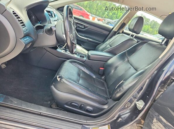 1N4AL3APXJC200205 2018 NISSAN ALTIMA Black Front interior view
