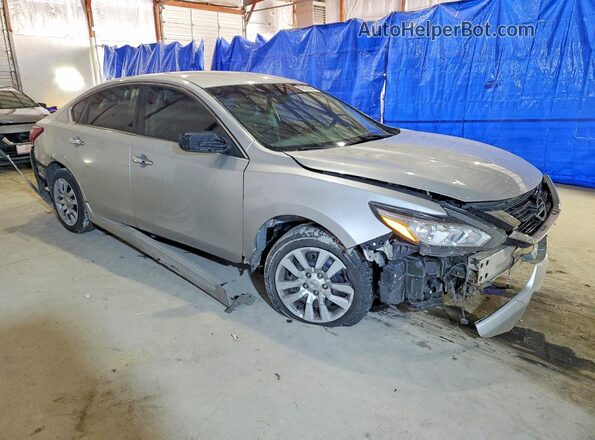 1N4AL3APXJC218462 2018 NISSAN ALTIMA Серебряный Передняя правая четверть