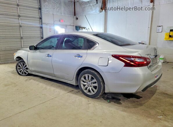1N4AL3APXJC218462 2018 NISSAN ALTIMA Серебряный Задняя левая четверть
