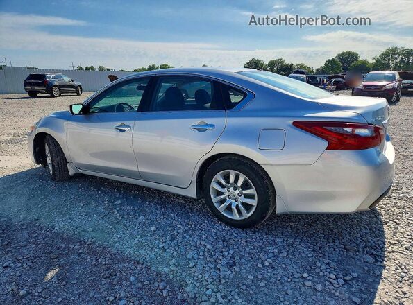 1N4AL3APXJC219014 2018 NISSAN ALTIMA Серебряный Задняя левая четверть