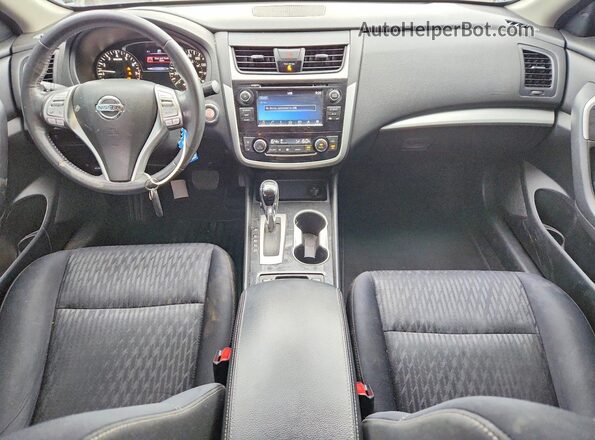 1N4AL3APXJC225864 2018 NISSAN ALTIMA Белый Вид панели приборов