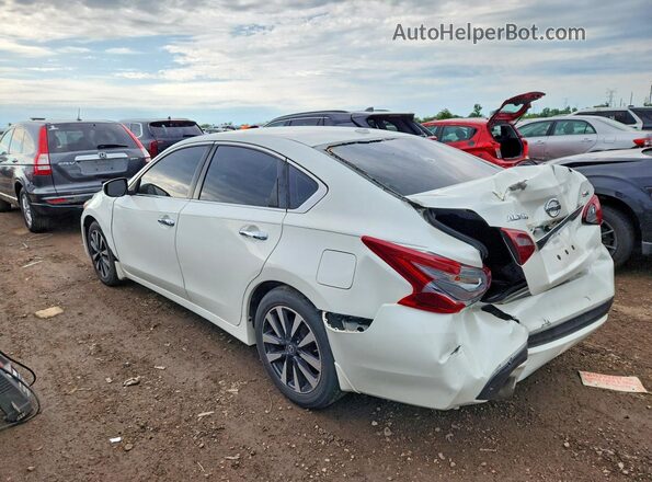 1N4AL3APXJC225864 2018 NISSAN ALTIMA Белый Задняя левая четверть