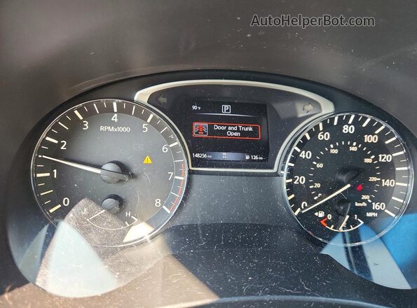 1N4AL3APXJC254619 2018 NISSAN ALTIMA White Instrument cluster view