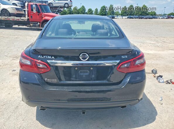 1N4AL3APXJC257312 2018 NISSAN ALTIMA Черный Вид сзади