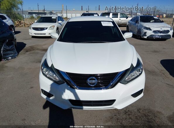 1N4AL3APXJC260789 2018 NISSAN ALTIMA White Instrument cluster view
