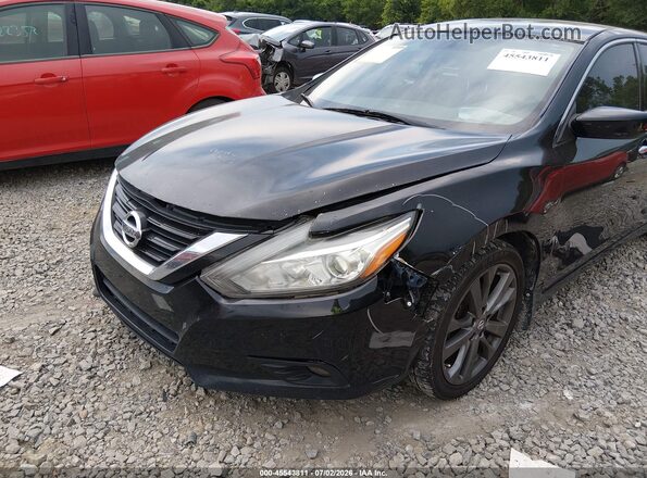 1N4AL3APXJC272084 2018 NISSAN ALTIMA Black Widok z przodu