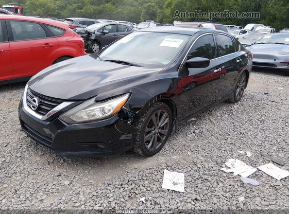 1N4AL3APXJC272084 2018 NISSAN ALTIMA Black Przód lewy