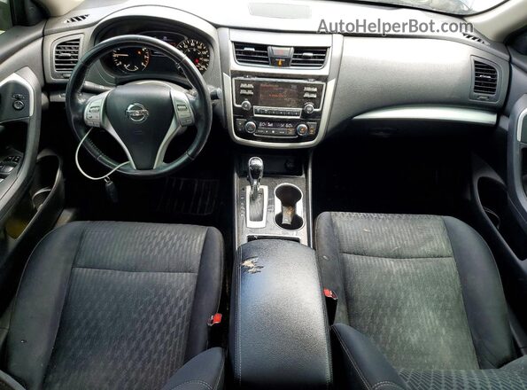 1N4AL3APXJC275695 2018 NISSAN ALTIMA Charcoal წინა პანელის ხედი