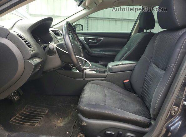 1N4AL3APXJC275695 2018 NISSAN ALTIMA Charcoal წინა სალონის ხედი