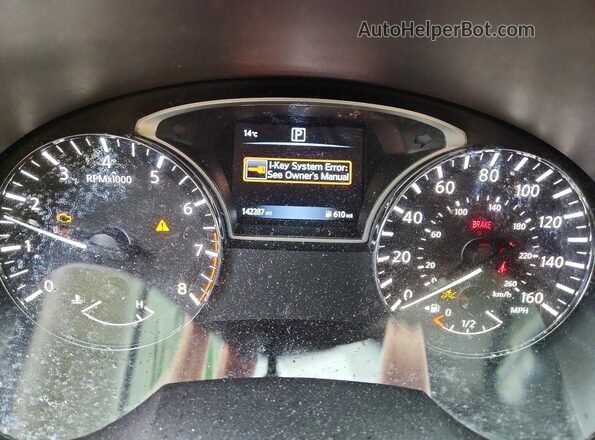 1N4AL3APXJC472110 2018 NISSAN ALTIMA Gray Vista del cuadro de instrumentos