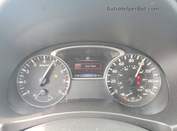 1N4AL3APXJC478747 2018 NISSAN ALTIMA Red Vista del cuadro de instrumentos