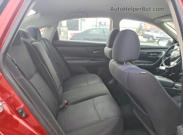 1N4AL3APXJC478747 2018 NISSAN ALTIMA Red Vista de los asientos traseros