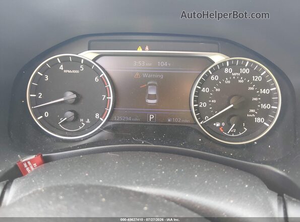 1N4AL4CV2KC240605 2019 NISSAN ALTIMA Black Vista de los asientos traseros