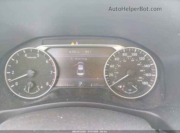 1N4AL4CV2LC150243 2020 NISSAN ALTIMA White Widok tylnych siedzeń