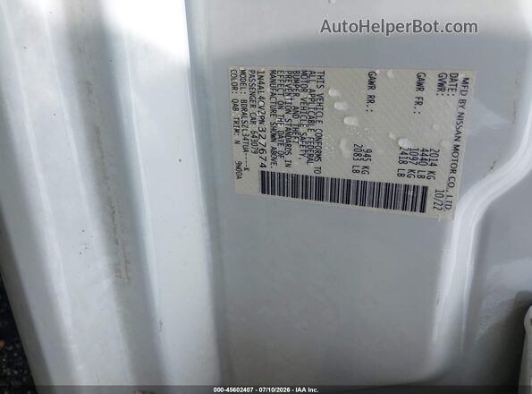 1N4AL4CV2PN327674 2023 NISSAN ALTIMA White ძრავის განყოფილების ხედი
