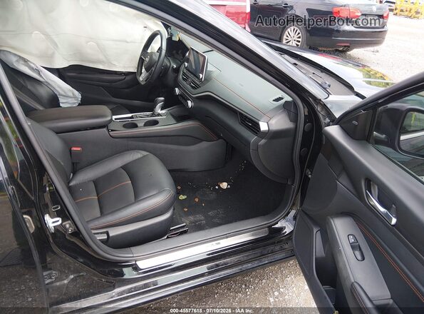 1N4AL4CV8LN309898 2020 NISSAN ALTIMA Black წინა სალონის ხედი