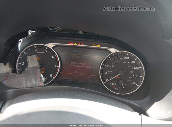 1N4AL4CV8LN309898 2020 NISSAN ALTIMA Black უკანა სავარძლების ხედი