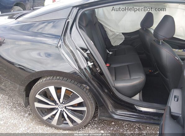 1N4AL4CV8LN309898 2020 NISSAN ALTIMA Black VIN კოდის სტიკერის ხედი