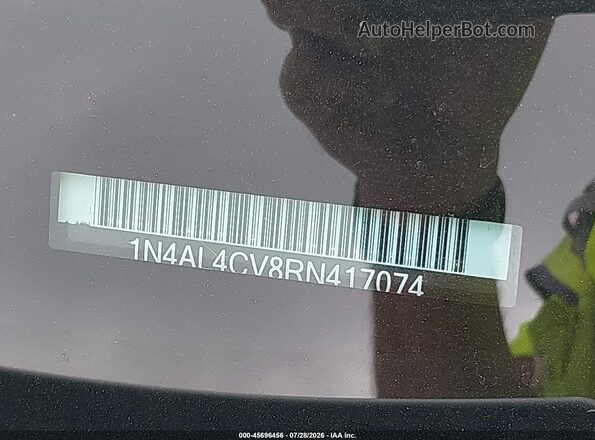 1N4AL4CV8RN417074 2024 NISSAN ALTIMA White 