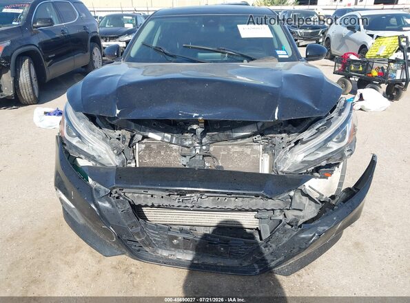 1N4AL4CVXNN347684 2022 NISSAN ALTIMA Черный Вид панели приборов