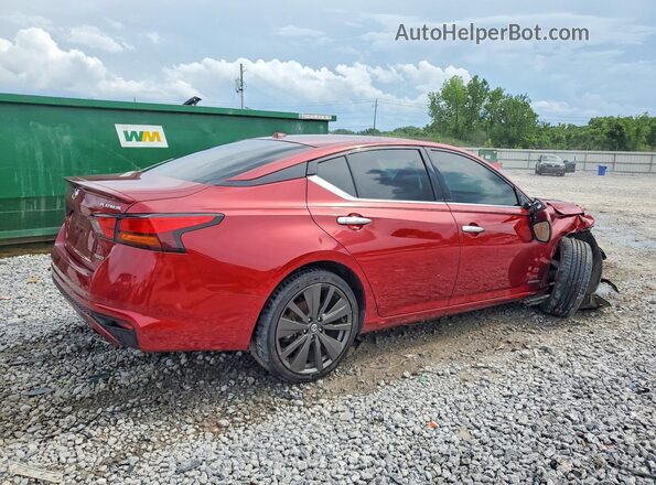 1N4AL4FV1KC111363 2019 NISSAN ALTIMA Темно-бордовый Задняя правая четверть
