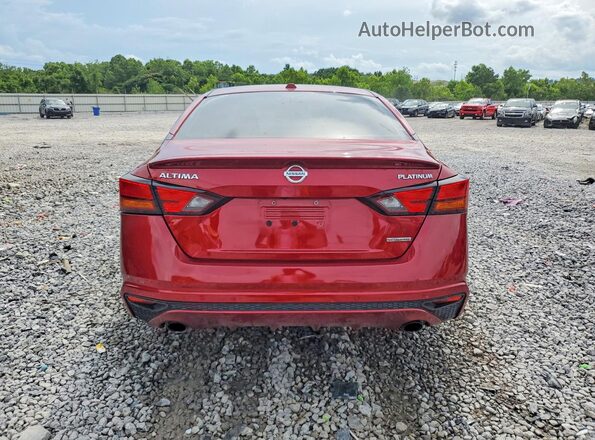 1N4AL4FV1KC111363 2019 NISSAN ALTIMA Темно-бордовый Вид сзади