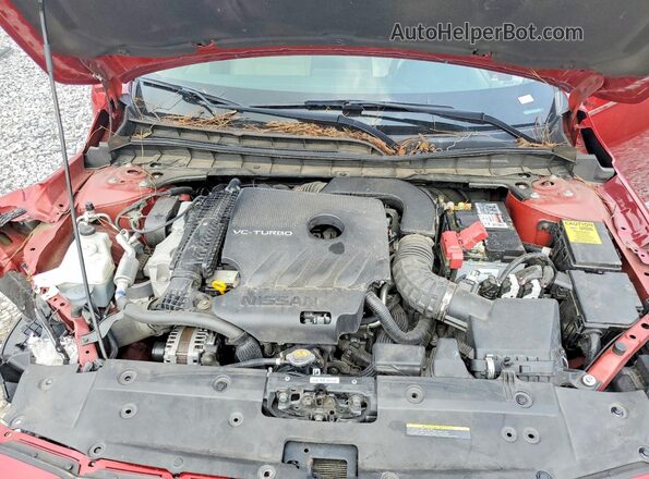 1N4AL4FV1KC111363 2019 NISSAN ALTIMA Темно-бордовый Вид задней части салона