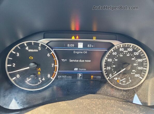 1N4AL4FV2LN307480 2020 NISSAN ALTIMA Silver Սարքավորումների վահանակի տեսք