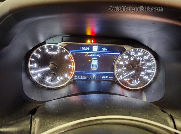 1N4AL4FV5KC227424 2019 NISSAN ALTIMA Silver Вид щитка приладів