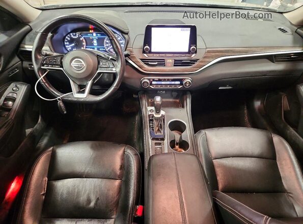 1N4AL4FV5KC227424 2019 NISSAN ALTIMA Silver Вид панелі приладів
