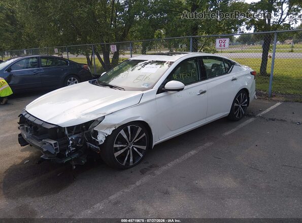 1N4AL4FV6LC156252 2020 NISSAN ALTIMA White Vista tres cuartos delantera izquierda