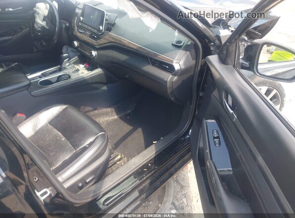 1N4AL4FV6LN311614 2020 NISSAN ALTIMA Black Widok wnętrza z przodu