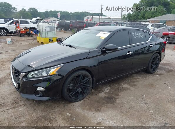1N4AL4FV7LC191348 2020 NISSAN ALTIMA Black წინა მარცხენა ხედი სამი მეოთხედიდან