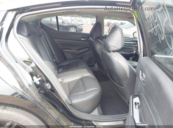 1N4AL4FV7LC191348 2020 NISSAN ALTIMA Black VIN კოდის სტიკერის ხედი