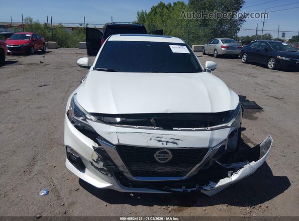 1N4AL4FVXLC173782 2020 NISSAN ALTIMA White Вид щитка приладів