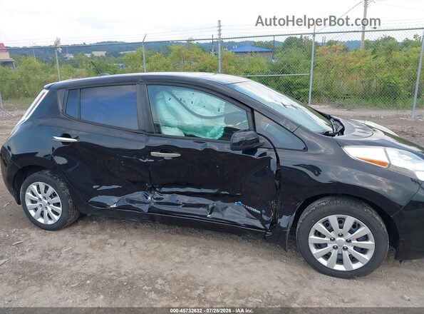 1N4AZ0CP0GC310909 2016 NISSAN LEAF Black Vista frontal