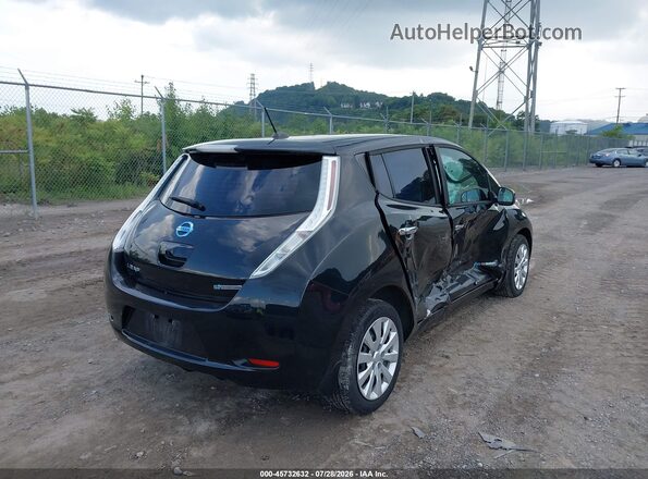 1N4AZ0CP0GC310909 2016 NISSAN LEAF Black Trasero derecho