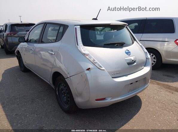1N4AZ0CP2GC307395 2016 NISSAN LEAF Gray Trasero izquierdo