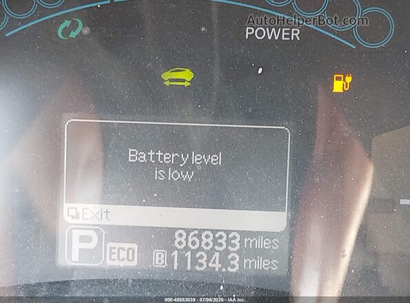 1N4AZ0CP2GC307395 2016 NISSAN LEAF Gray 