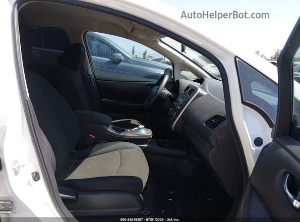 1N4AZ0CP7GC306209 2016 NISSAN LEAF White Vista interior delantera