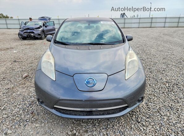 1N4AZ0CP9GC307748 2016 NISSAN LEAF Gray Դիմացի տեսք