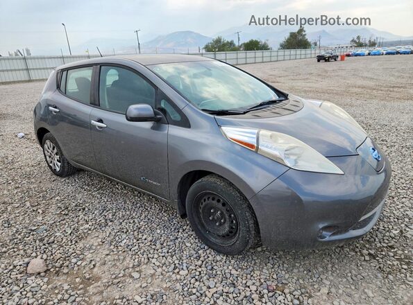 1N4AZ0CP9GC307748 2016 NISSAN LEAF Gray Առջևի աջ